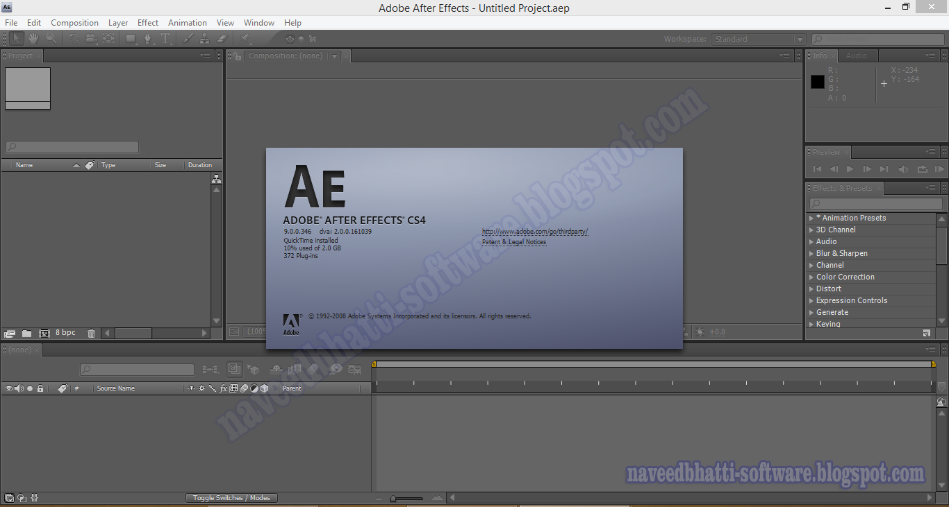 after effects cs4 plugins download
